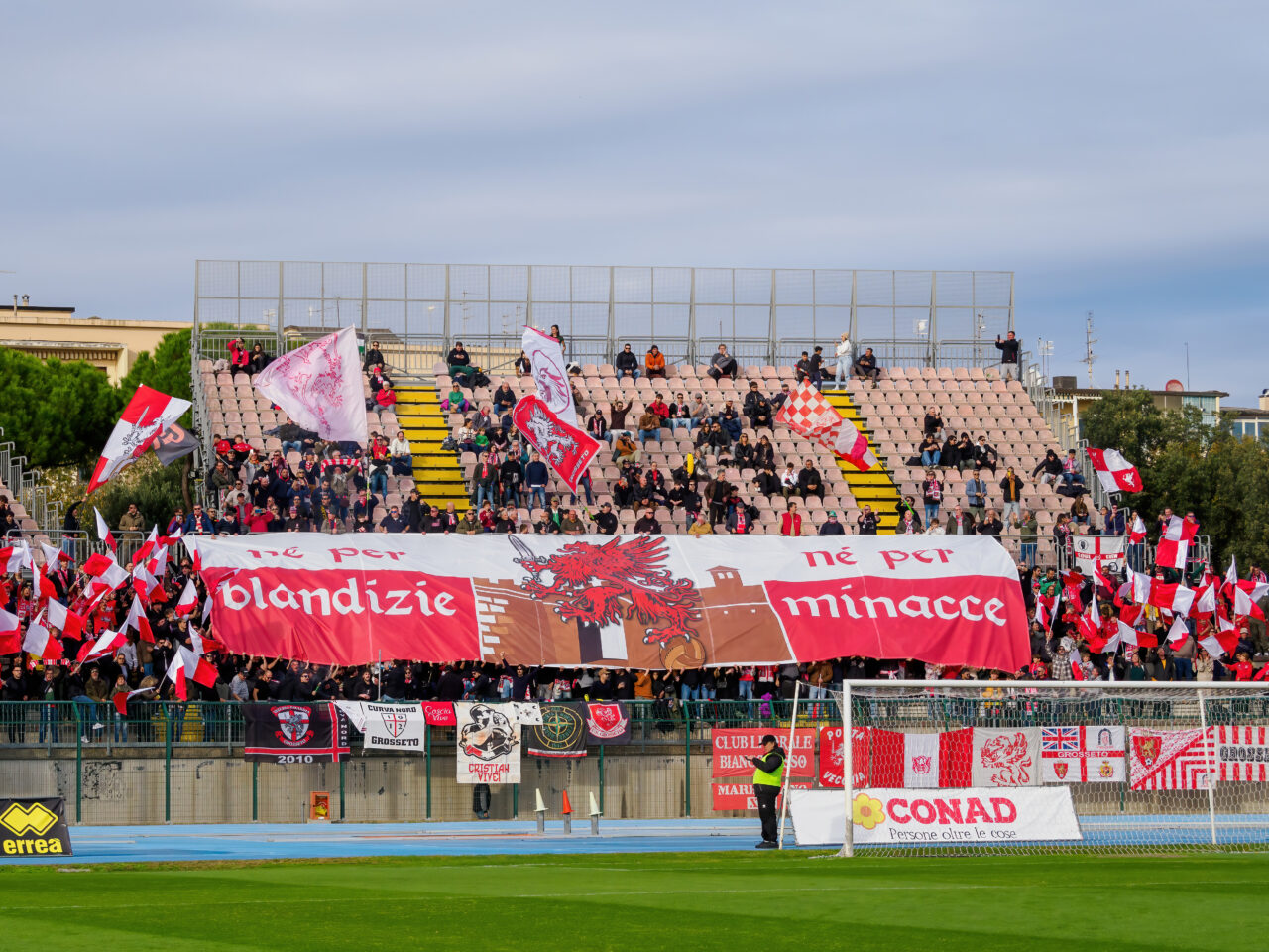 Grosseto e Siena si dividono il derby: 1-1, ma i biancorossi hanno qualcosa da recriminare