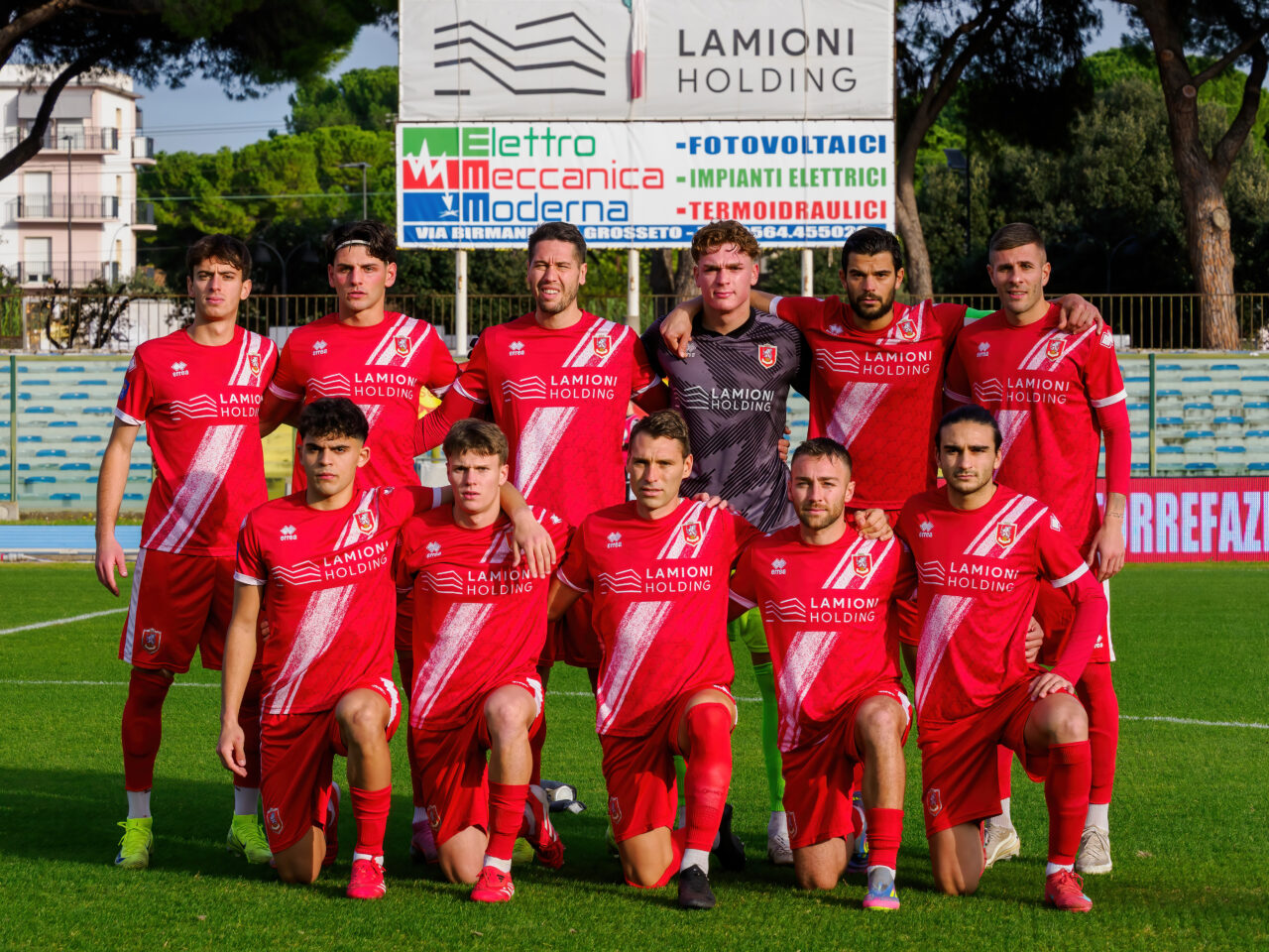 Grosseto vs Seravezza: Le formazioni ufficiali che tra poco scenderanno in campo