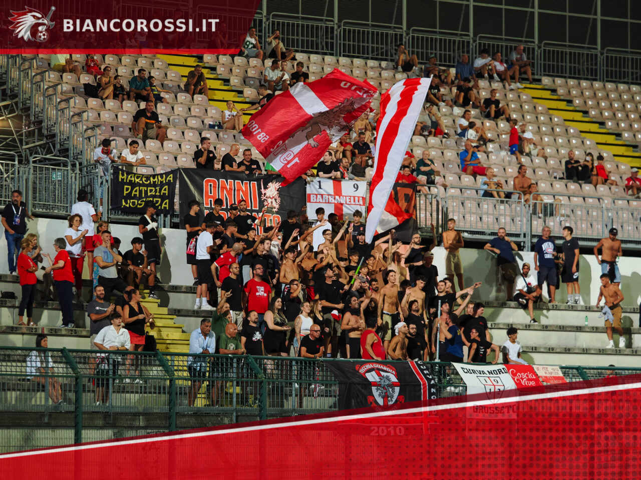 ⚪🔴 GROSSETO-SPEZIA: BIGLIETTI NOMINATIVI E ORARI DEL BOTTEGHINO